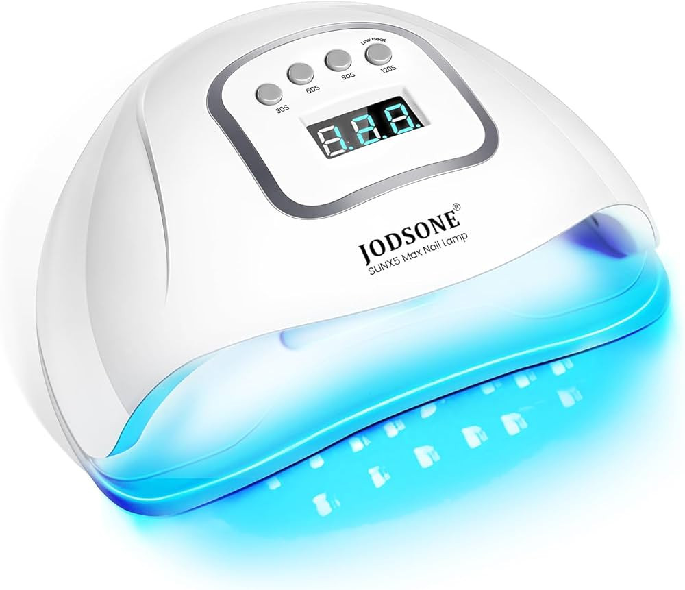 JODSONE U V LED Nail Lamp, Nail Dryer for Gel Polish, Led Light with Automatic Sensor & 4 Timers | Amazon (US)