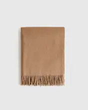 Mongolian Cashmere Throw | Quince