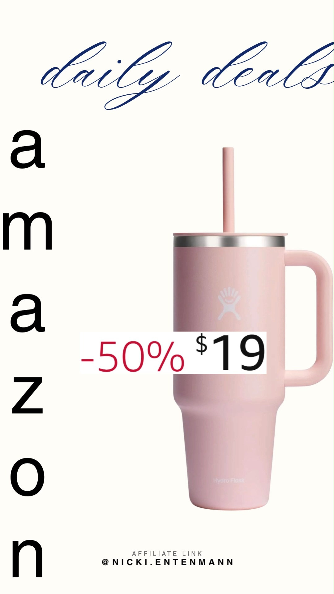 Hydro Flask travel tumbler with handle keeps drinks cold or hot while adding effortless style to your daily routine. Durable, portable, and perfect for adventures big or small 🌊☕👜  

#hydroflask #traveltumbler #drinkware #hydration #kitchenessentials #homefinds #style #shopping #trend #budgetfriendly #outdoorstyle 

 #LTKHome #LTKSaleAlert #LTKTravel