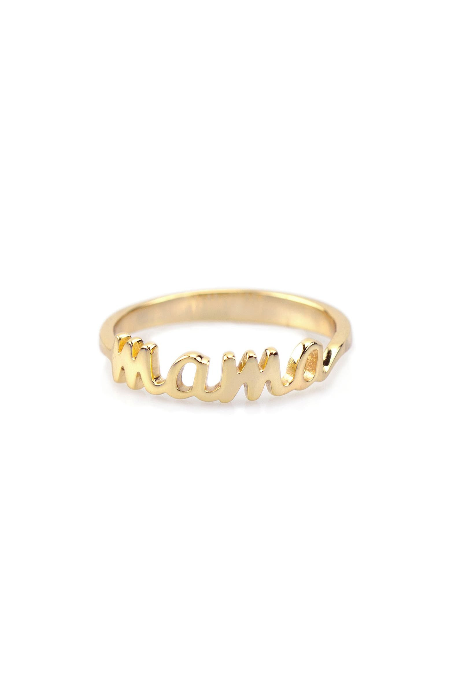 Mama Script Ring | Nordstrom