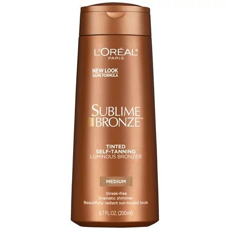 L'Oreal Paris Sublime Bronze Luminous Bronzer Self-Tanning Lotion | Walmart (US)