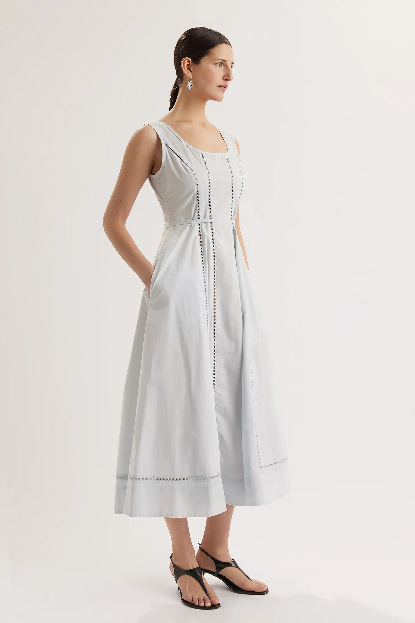 Harini Dress in Skye | Merlette NYC