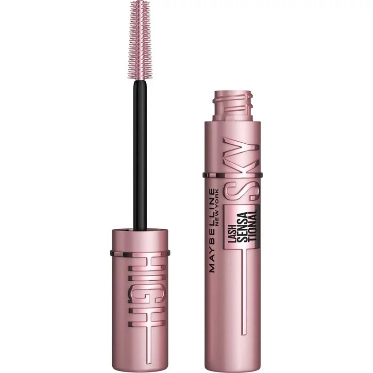 Maybelline Lash Sensational Sky High Washable Mascara Makeup, Very Black, 0.24 fl oz | Walmart (US)