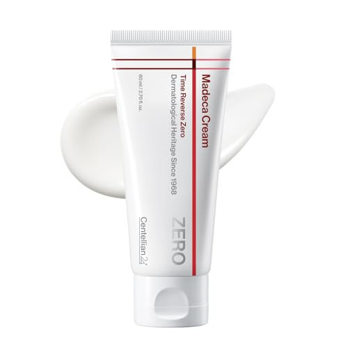 CENTELLIAN 24 Madeca Cream Time Reverse Zero 2.70 fl oz - Lightweight Anti-Aging, Face Moisturizer, Blue Active TECA, Cooling Cica, Firming, Deep Hydration, Barrier Repair, Sensitive, Oily Skin | Amazon (US)