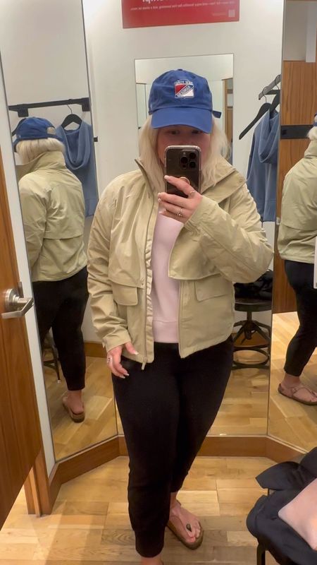 What do we think of this Bomber jacket from Lululemon? I am not a huge fan of the color but it does come in navy and an olive green that I am obsessed with. Wearing a six (usual size) and it fits perfectly.

#LTKVideo #LTKStyleTip #LTKGiftGuide