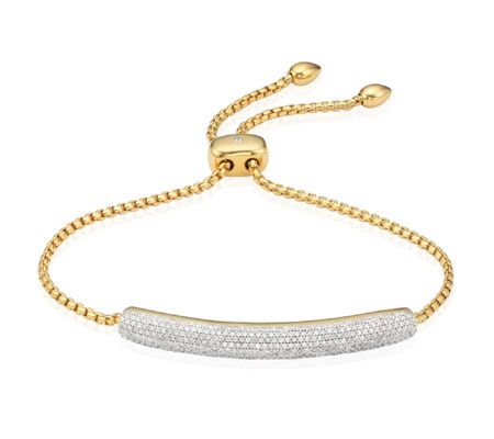 Esencia Diamond Bar Bracelet | Monica Vinader (Global)