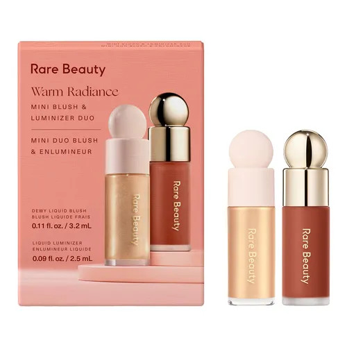 Rare Beauty Warm Radiance Mini Blush & Luminizer Duo (Limited Edition) | Sephora (AU)