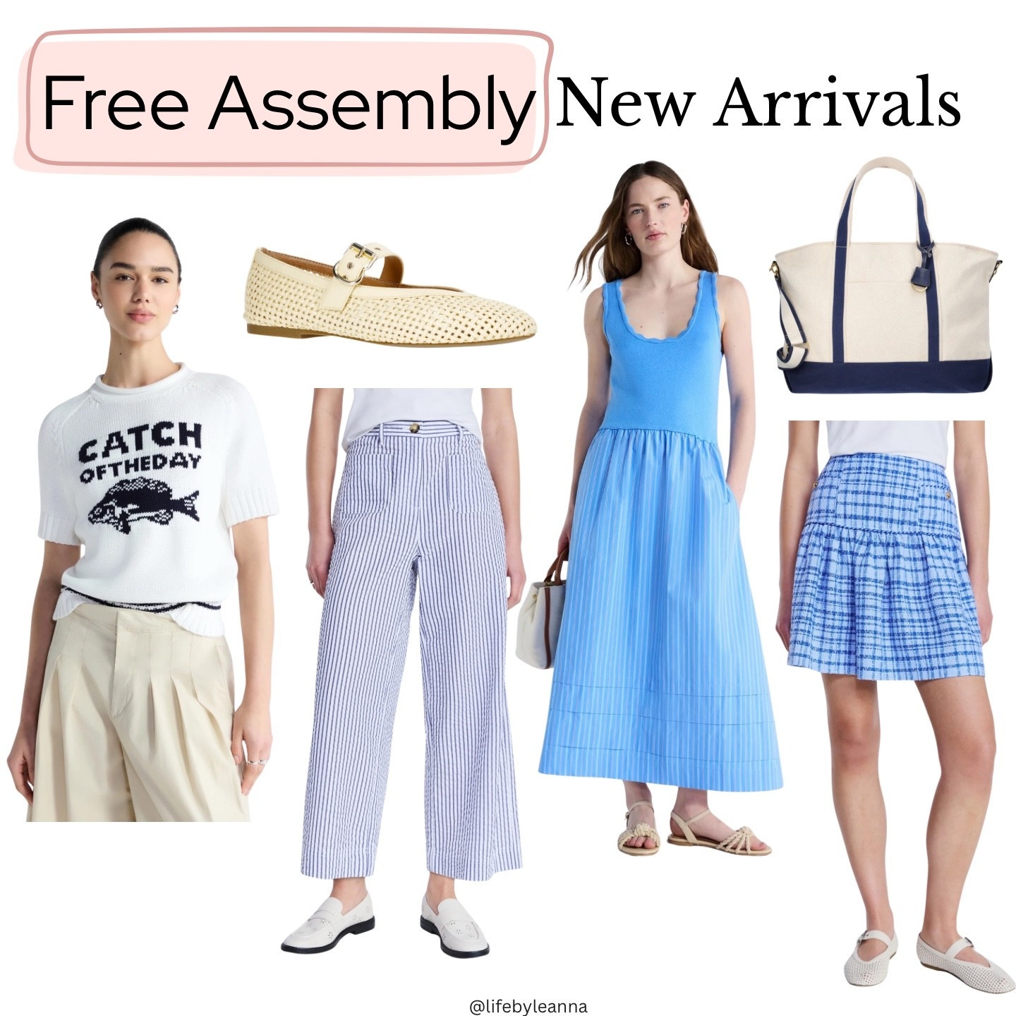 Fresh new arrivals from Free Assembly at Walmart! 






Free assembly / Walmart / spring wardrobe / nautical / summer travel 

#LTKgrwm #LTKootd #LTKSaleAlert