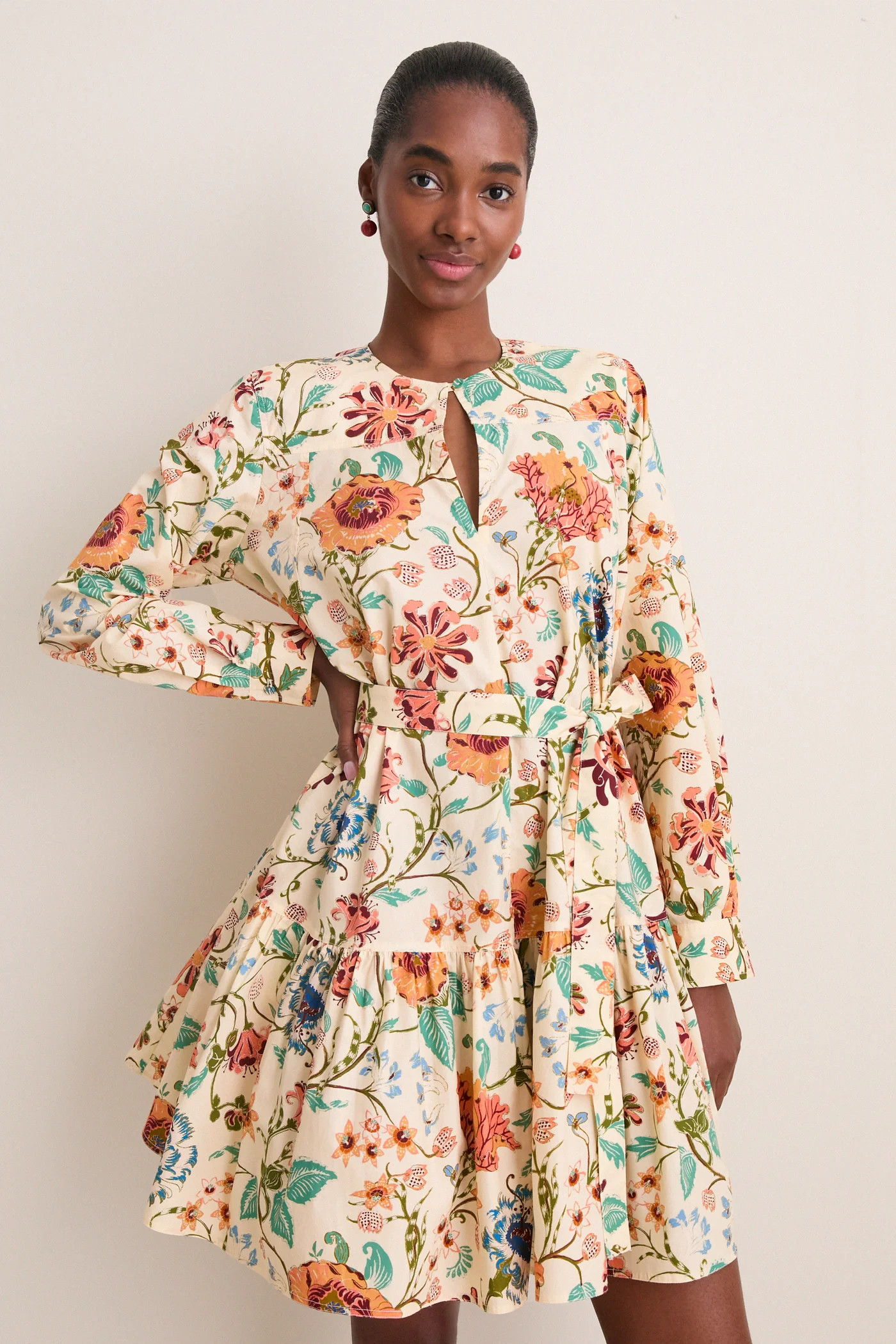 Abalone Noelia Long Sleeve Mini Dress | Tuckernuck (US)