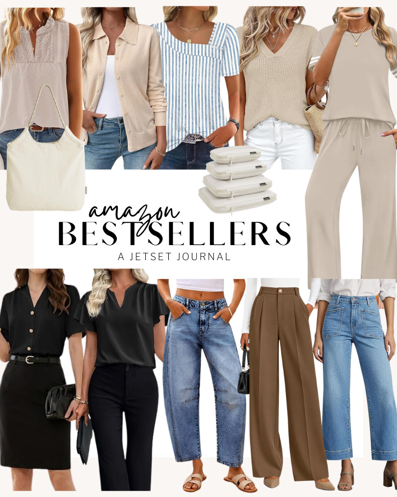 Looking for the Amazon Bestsellers list? Check out ZESICA’s wide-leg dress pants or barrel pants, as well as tops from PRETTYGARDEN and EVALESS! Two-piece outfits from WIHOLL and Amazing Star are also among the crowd favorites! SOARSAIL’s compression cubes are selling fast this week, too!

#LTKSeasonal #LTKSaleAlert #LTKTravel
 

 