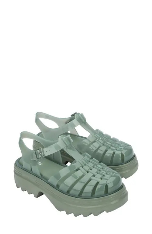 Melissa Possession Platform II Sandal in Green at Nordstrom, Size 6 M | Nordstrom