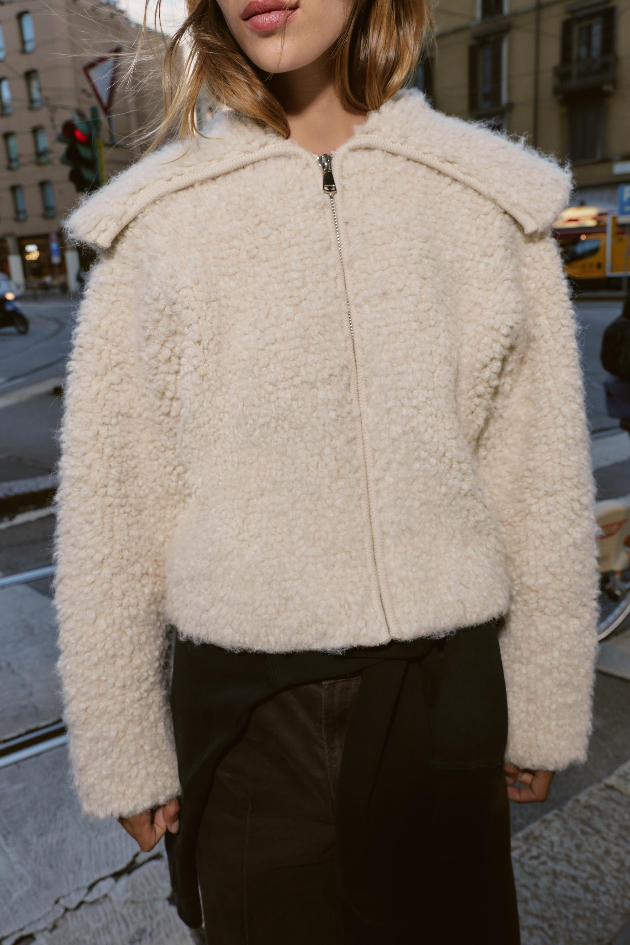 BOUCLÉ JACKET | Zara UK