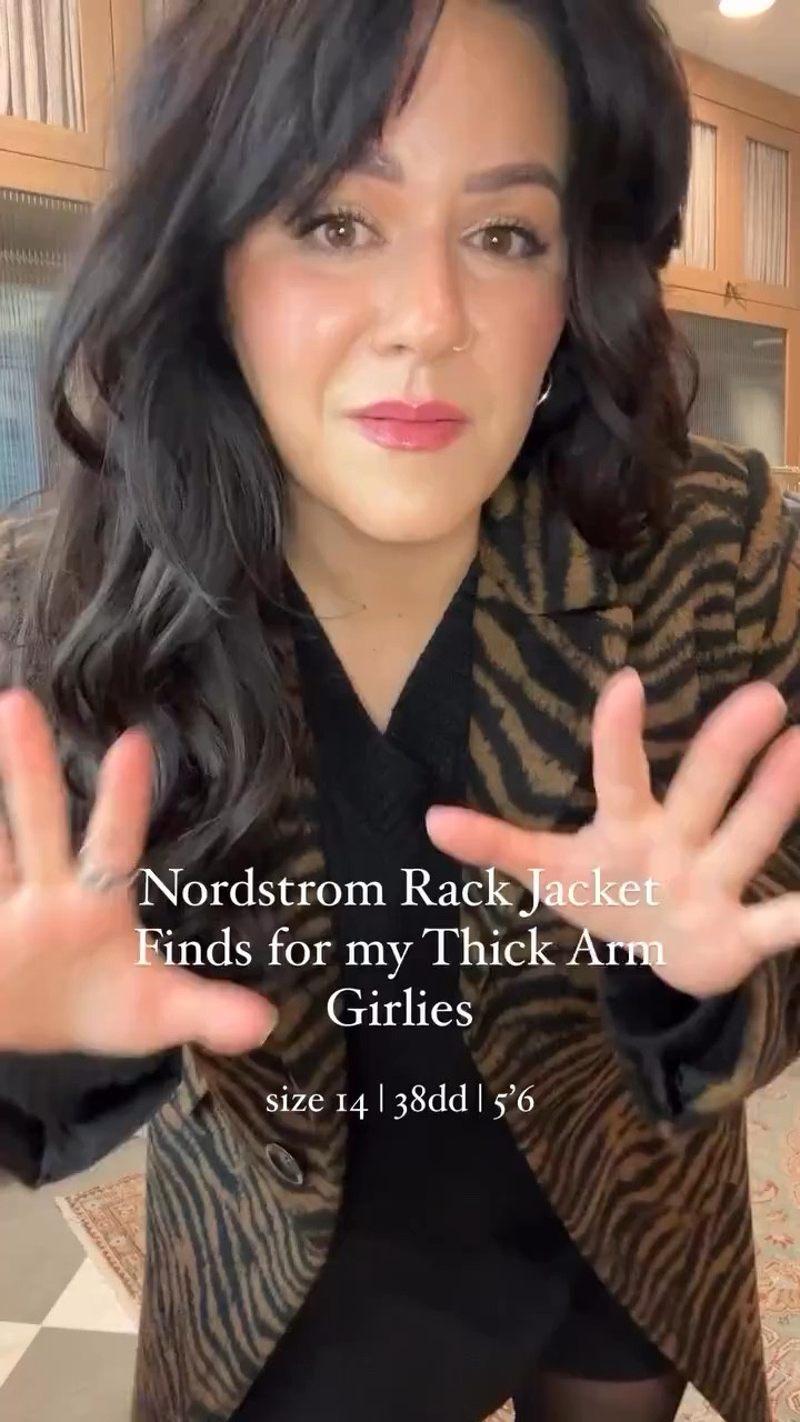 Fall coat try on that are thick arm girlie approved! All of these are from @nordstromrack the quality and prices are 10/10! All coats in order: 1. Tahari Zebra Coat - xl 2. Bernardo Faux Leather Trench Coat - xl 3. Frye Plaid Water Resistant Coat-xl 4. Tahari Elliot Wool Blend Coat- xl 5. Sweater dress: Nordstrom Rack size xl (runs oversized)

#LTKSeasonal #LTKMidsize #LTKStyleTip