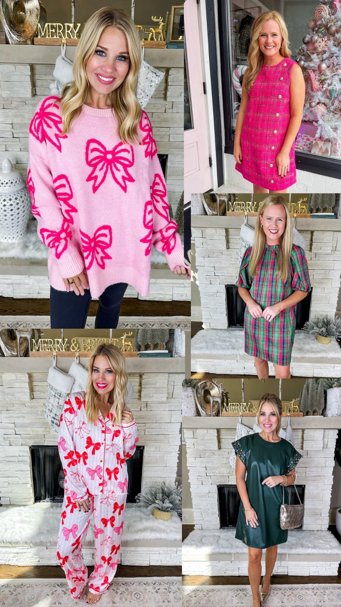 PINK & GREEN Holiday Faves!! 

#LTKFindsUnder100 #LTKParties #LTKHoliday