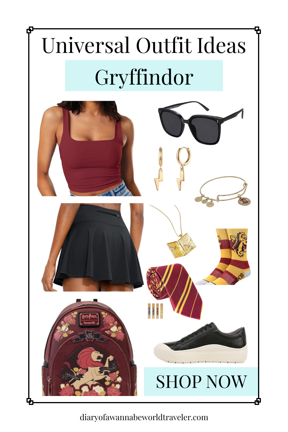 This Gryffindor-inspired outfit is giving brave, bold, and totally ready for adventure 🦁✨ Whether you’re showing house pride in Hogsmeade or taking photos by the Hogwarts Express, this look is perfect for channeling your inner Hermione or Harry while staying park-day comfy!
#Gryffindor #GryffindorStyle #GryffindorOutfit #HarryPotterOutfit #WizardingWorld #WizardingWorldOfHarryPotter #UniversalStudiosOrlando #UniversalOrlando #UniversalStudiosHollywood #HogwartsExpress #Hogsmeade #DiagonAlley #HarryPotterWorld #Potterhead #HogwartsHouse #UniversalOutfit #ThemeParkOutfit #ThemeParkStyle #ThemeParkLook #ParkDayOutfit #OOTD #OOTDinspo #OutfitInspo #OutfitIdeas #TravelOutfit #VacationOutfit #UniversalStudiosFlorida #OrlandoVacation #UniversalAdventure #TravelStyle #TravelInspo #UniversalStyle #WizardStyle #MagicalStyle #PotterStyle #HarryPotterFan #HogwartsInspired #UniversalStudiosTrip #ThemeParkVibes #TravelFashion #HarryPotterLover #OutfitForUniversal #UniversalStudiosMagic 

 #LTKStyleTip #LTKTravel