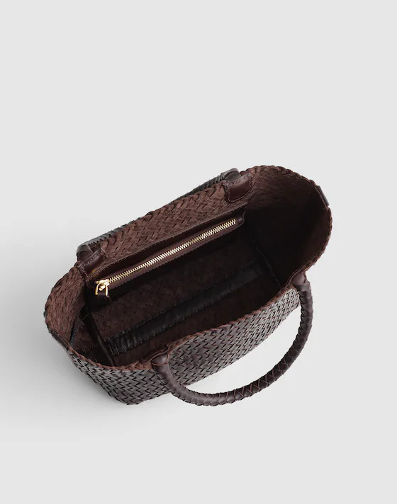 The Signature Woven Mini Tote | Madewell