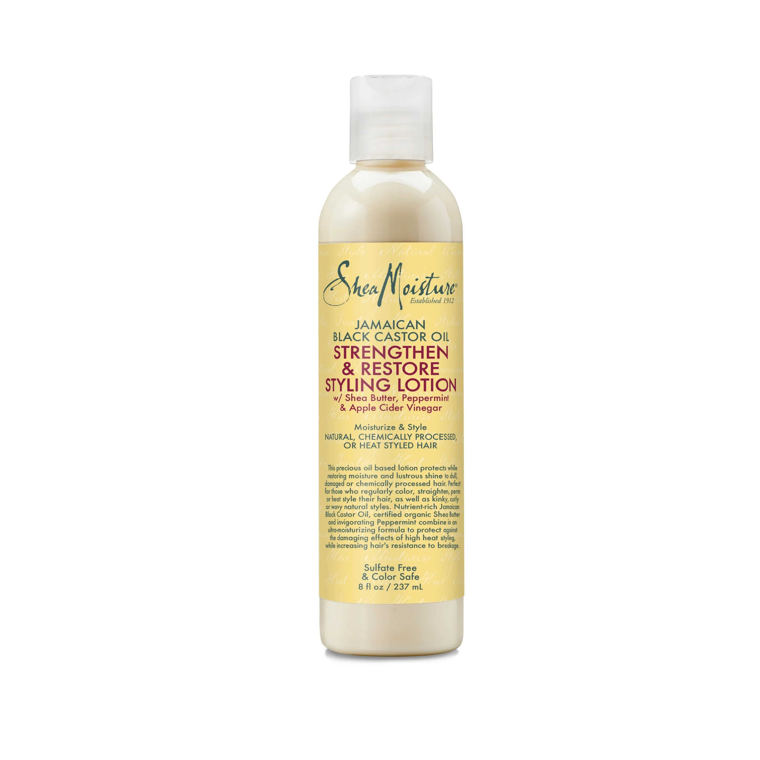 SheaMoisture Styling Lotion for Overly Processed, Chemically Treated or Heat Styled Hair Jamaican... | Walmart (US)