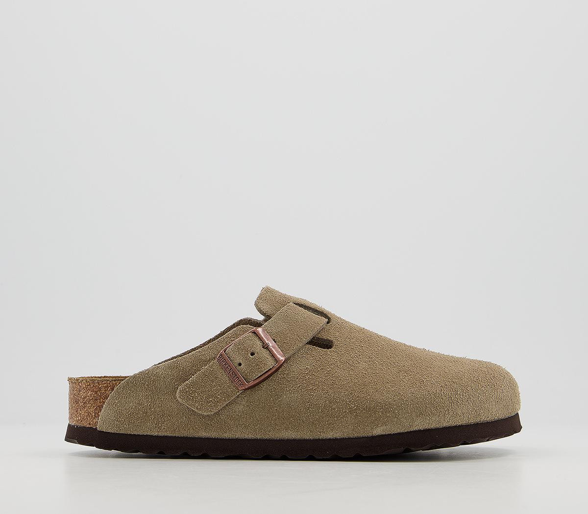 Birkenstock Boston Clogs Beige - Flats | OFFICE London (UK)