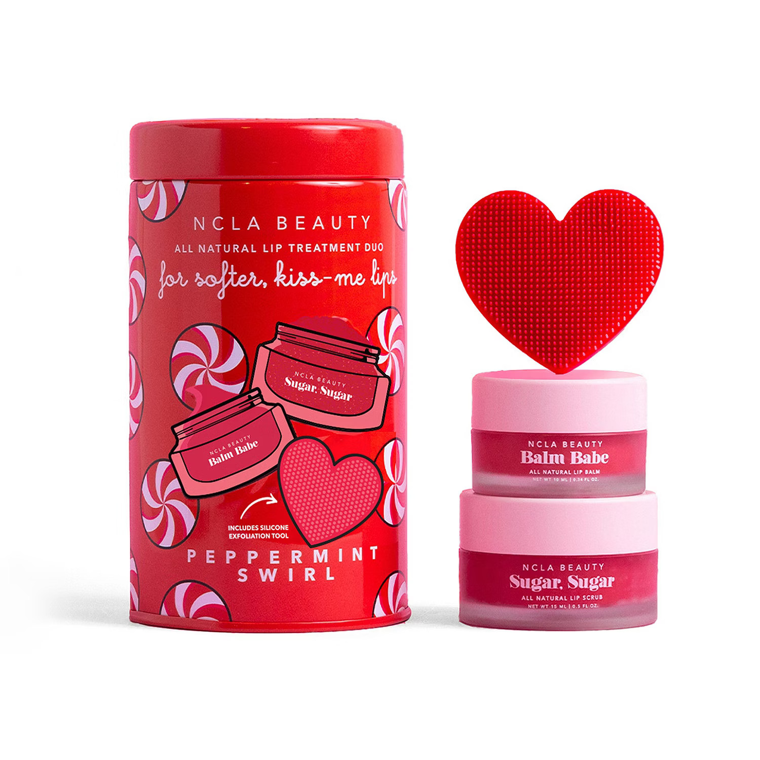 NCLA Beauty All Natural Lip Treatment Gift Set- Peppermint Swirl | JCPenney