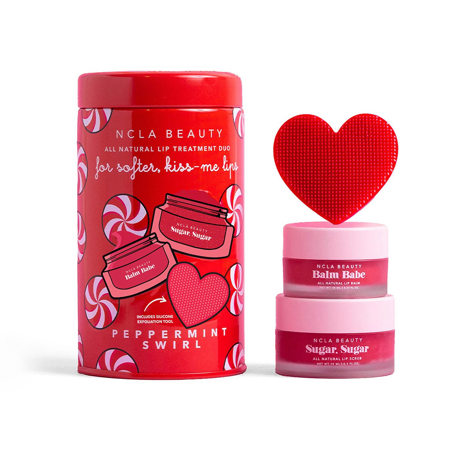 NCLA Beauty All Natural Lip Treatment Gift Set- Peppermint Swirl | JCPenney