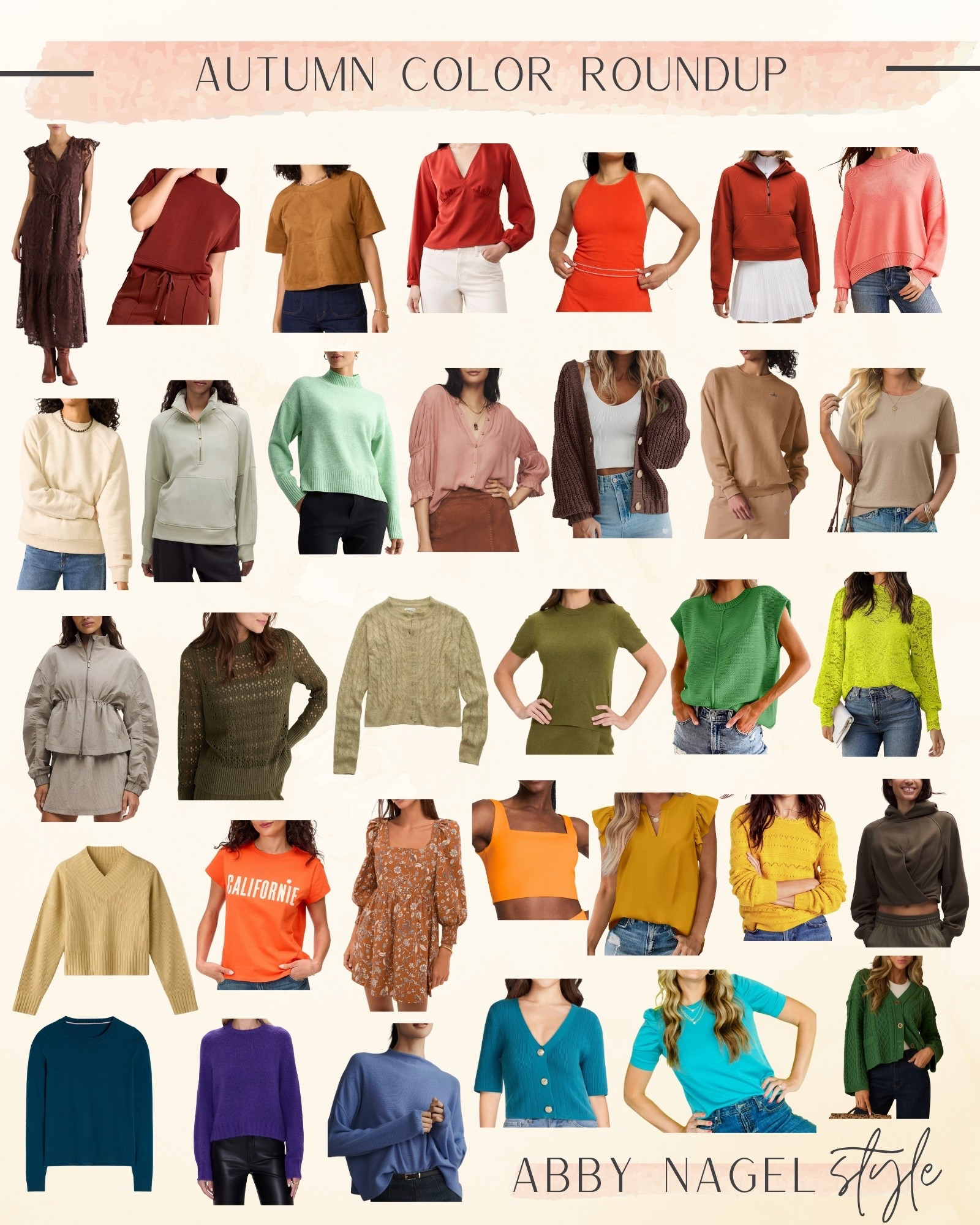 The first 30 colors are tagged in the first post. Here are the final three. I can only tag 30 items per post.

#LTKSeasonal #LTKFindsUnder50 #LTKFindsUnder100