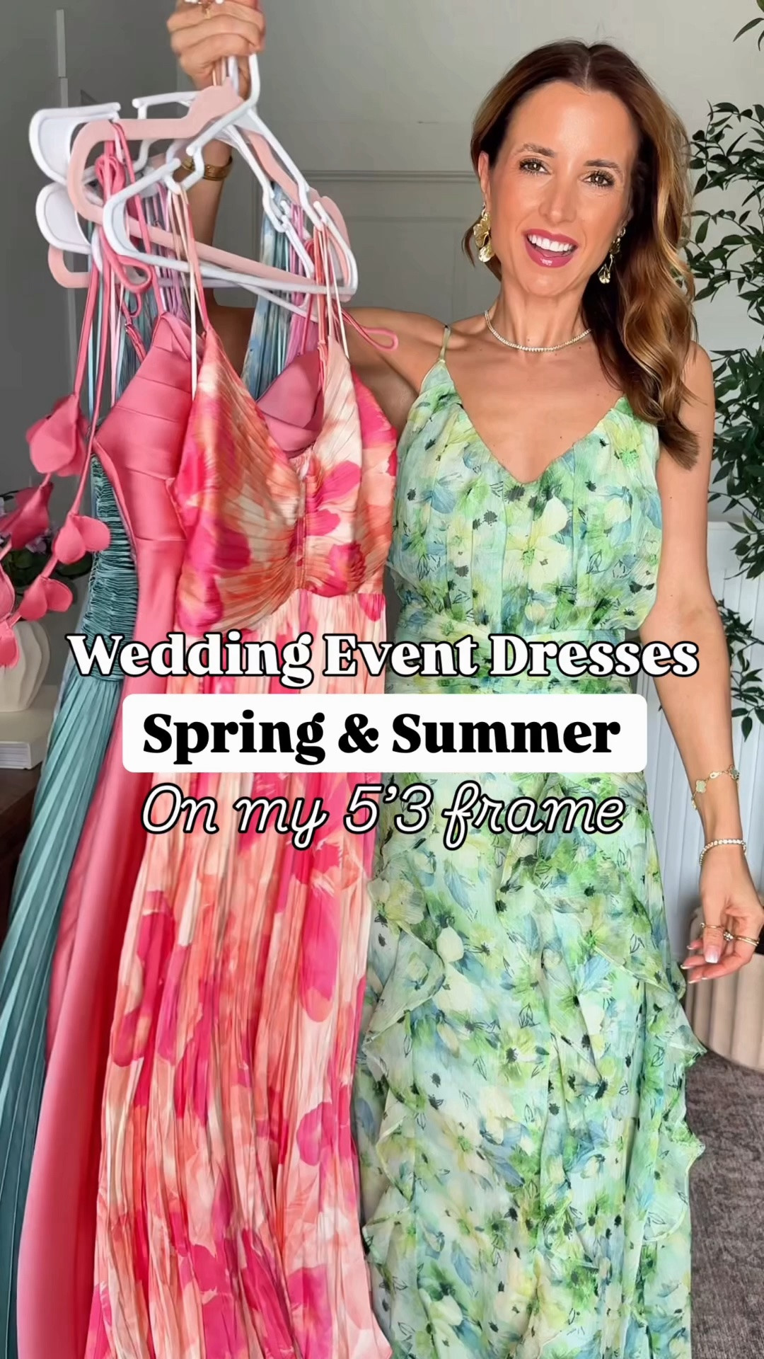 Such gorgeous wedding guest dresses for spring, summer and early fall! Code LISA123 on first time purchases. Wearing XS in each. Spring wedding guest dress. Summer wedding guest dress. Wedding guest dress. Pleated maxi dress. Formal dress. Cocktail dress. Party dress. Floral dresses. 
*The long green floral maxi runs a little big - consider sizing down if in-between. Could size down in the pleated midi dresses if in-between sizes as well.

#LTKWedding #LTKTravel #LTKootd