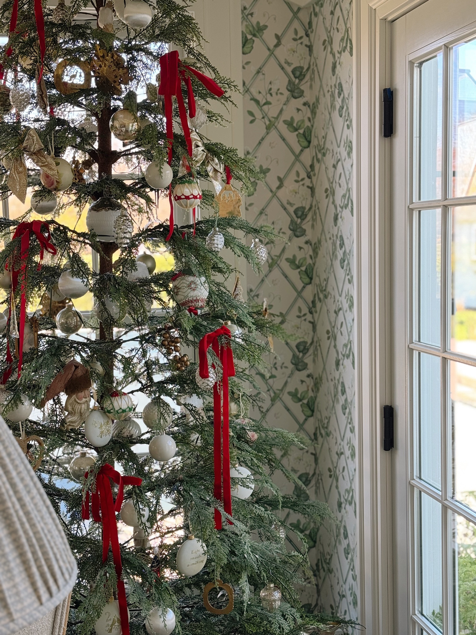 Red velvet bows for trees, wreaths, garlands, gifts, & more. I have the first ones from target here you can see if they are in stock for you & I ordered the next few from Amazon. 

#LTKSeasonal #LTKHoliday #LTKHome