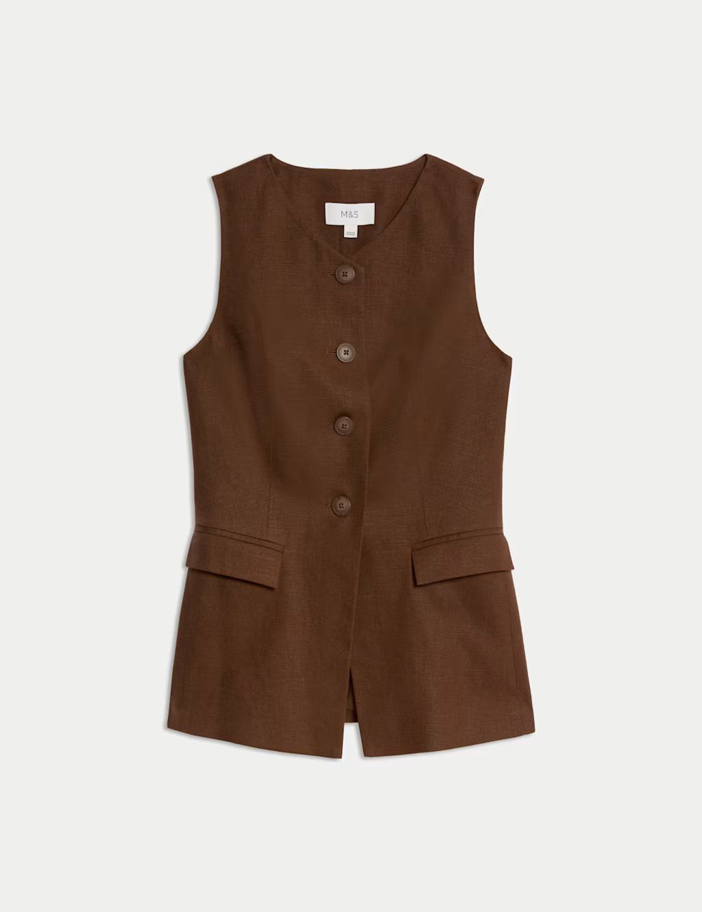 Linen Rich Waistcoat | Marks & Spencer (UK)