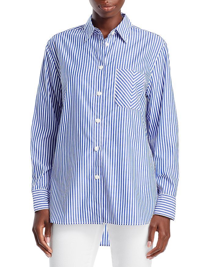 ICON Maxine Stripe Button Down Shirt | Bloomingdale's (US)