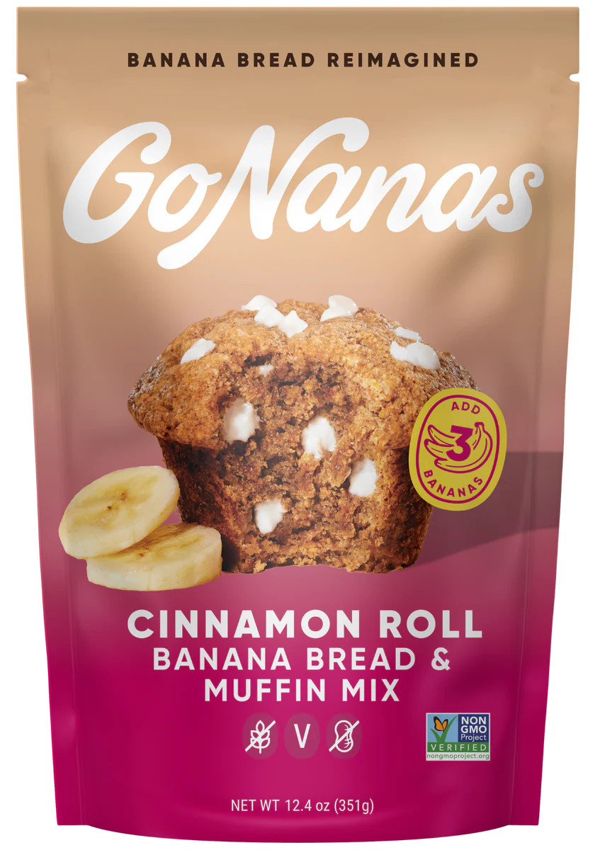 Cinnamon Roll Banana Bread Mix | GoNanas