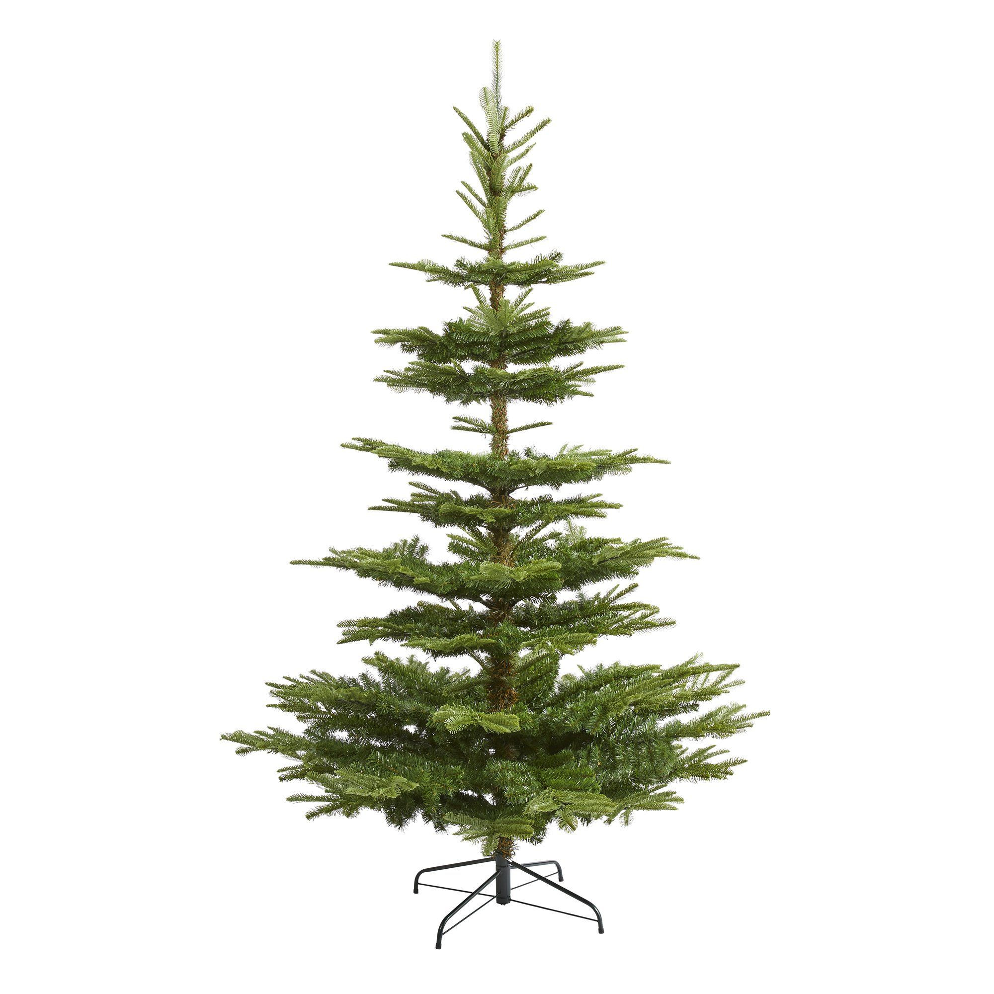 7.5’ Layered Washington Spruce Artificial Christmas Tree with and 1325 Bendable Branches | Near... | Nearly Natural
