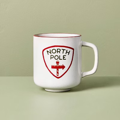 12.5oz 'North Pole' Holiday Mug - Hearth & Hand™ with Magnolia | Target