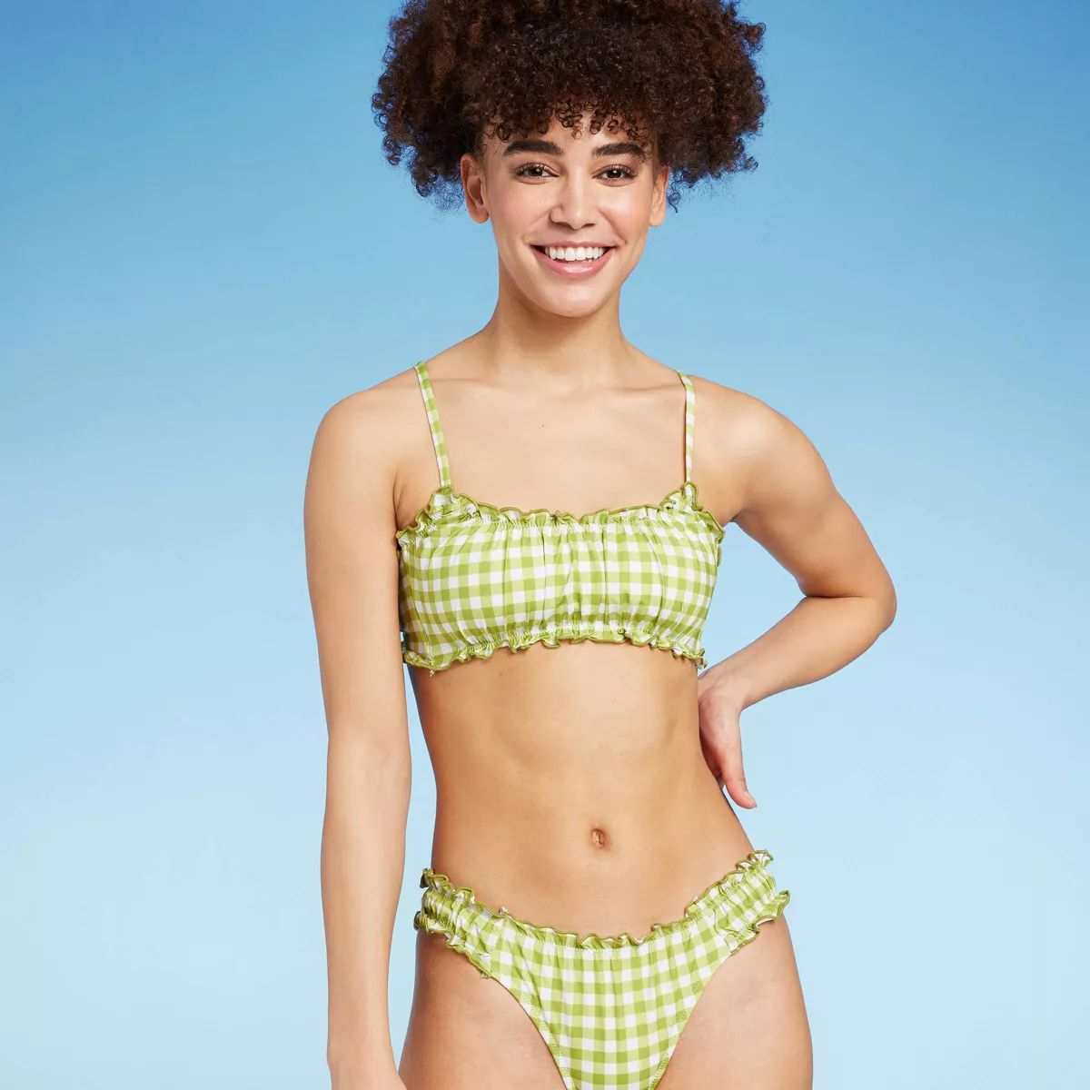 Women's Ruffle Bralette Bikini Top - Wild Fable™ | Target