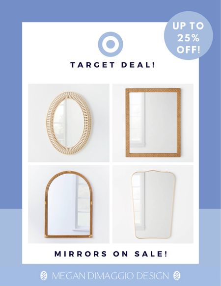 Yay!! So many gorgeous mirrors are now up to 25% OFF! 🤩 including these new Studio McGee mirrors!! Dupes for Lulu & Georgia and Serena & Lily mirrors 🙌🏻 plus more linked 🤍

#LTKsalealert #LTKhome #LTKunder100