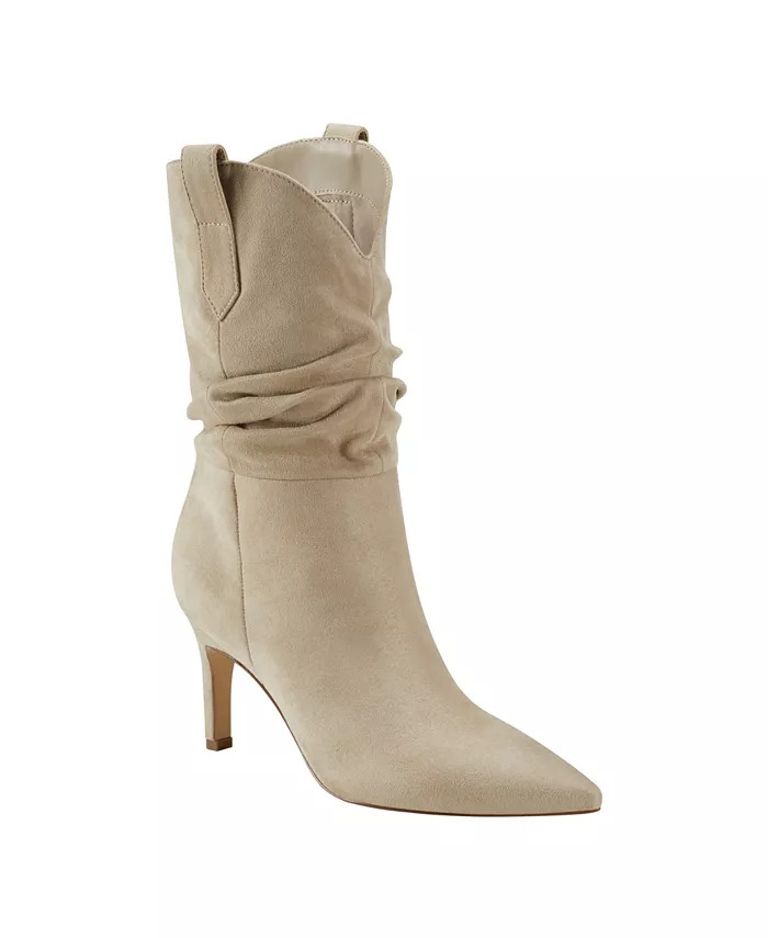 Marc Fisher Women's Gienna Stiletto Heel Dress Cowboy Booties - Macy's | Macy's