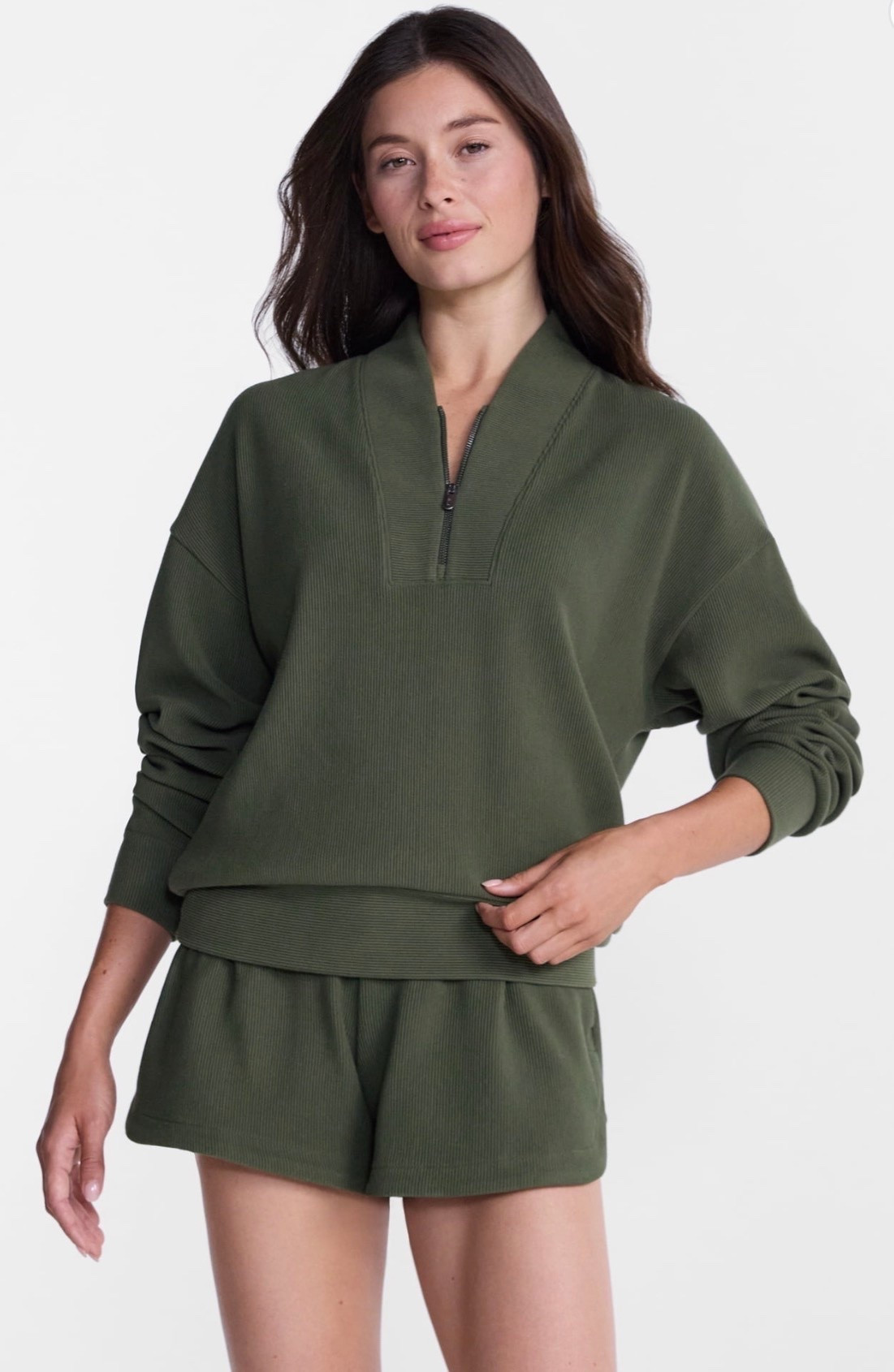 I love this set from Walmart! The shorts and the top are only $40 for both!  I just ordered this in an xsmall.  This is so perfect for fall! ￼

#LTKActive #LTKmomlife #LTKTravel