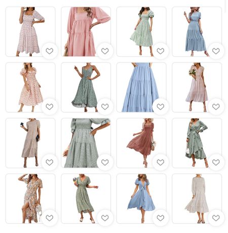 Spring dresses under $50 

#LTKSeasonal #LTKsalealert #LTKunder50