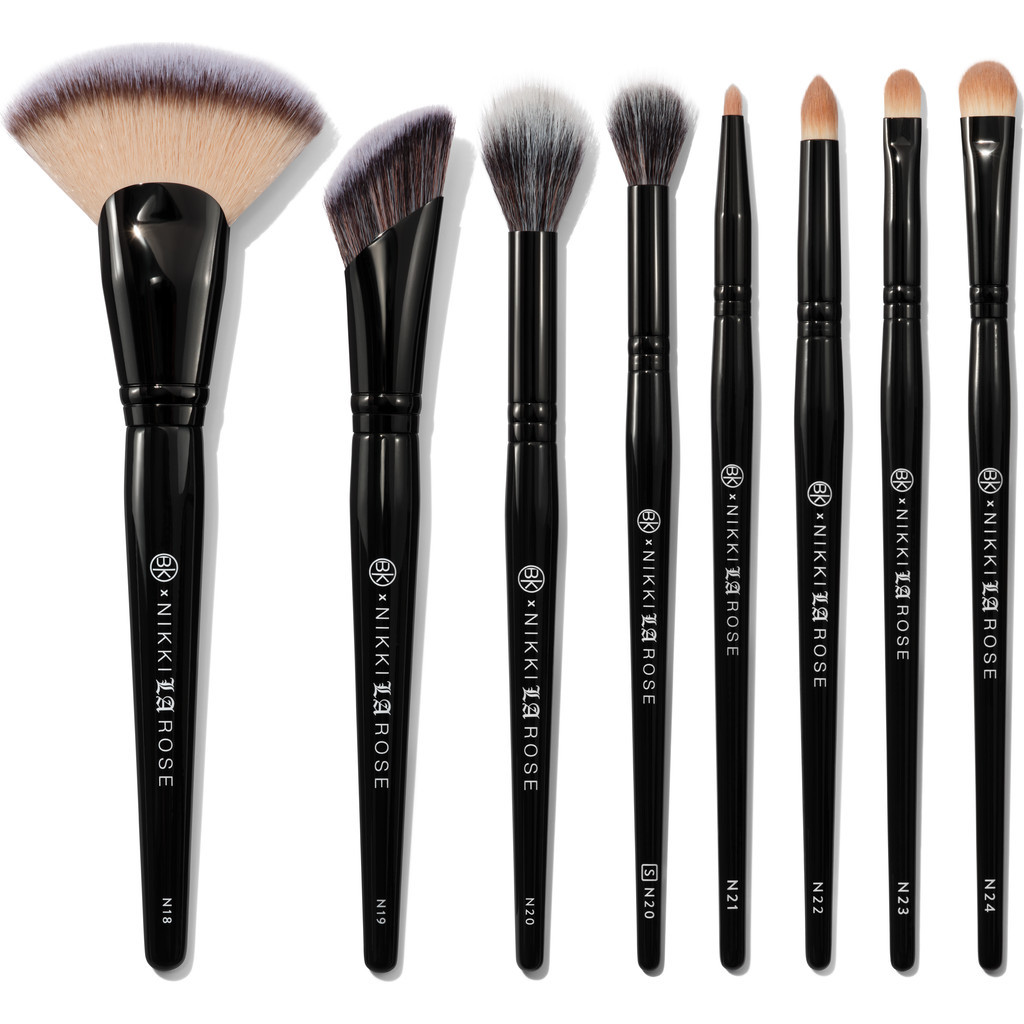 BK Beauty Nikki La Rose Pro Artist Brush Set - Vol. 2 in Black at Nordstrom | Nordstrom
