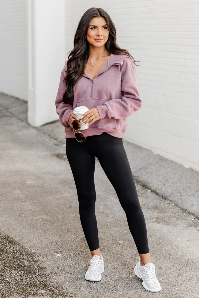 Raise The Standard Black Active Leggings | Pink Lily