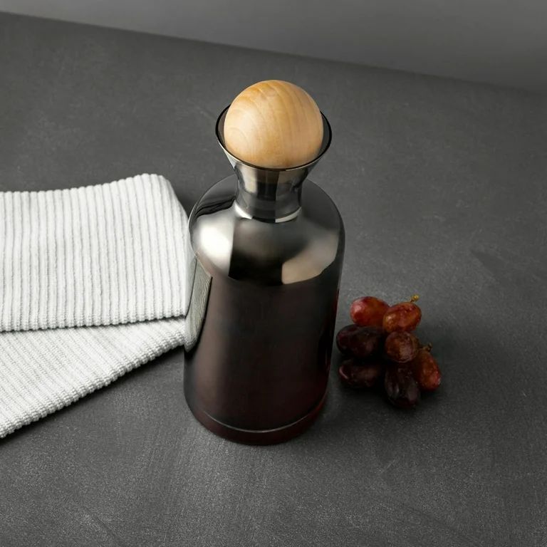 Thyme & Table Carafe with Rubber Wood Stopper | Walmart (US)