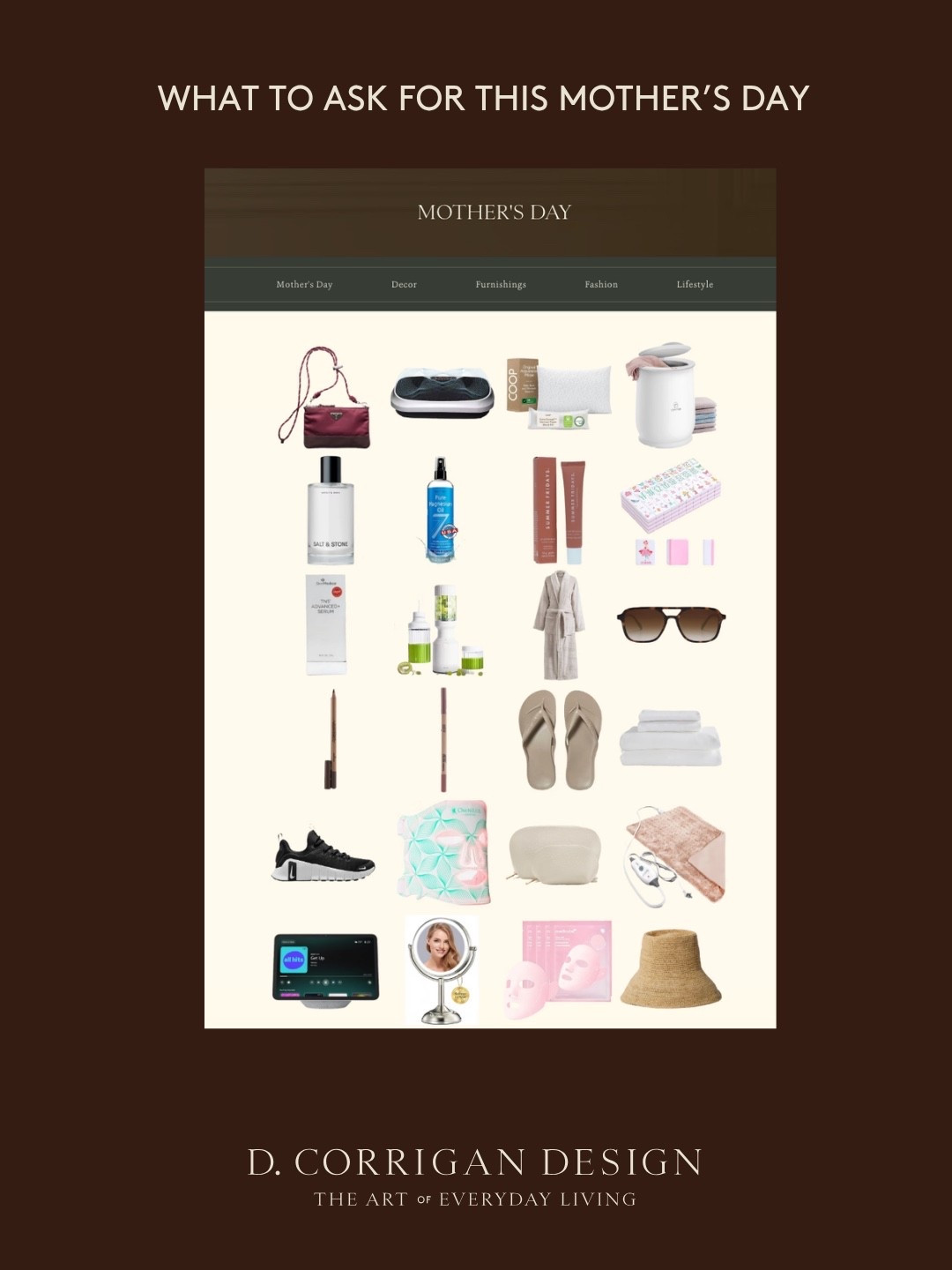 What to ask for this Mother's day 🤎 #mothersday
#mothersdaygiftguide

#LTKMothersDay #LTKmomlife