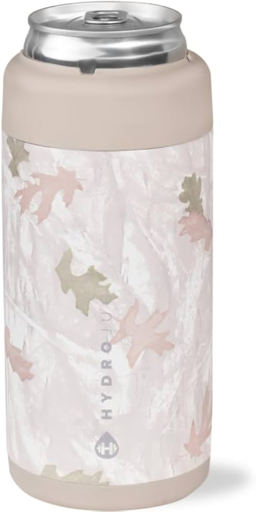 HydroJug Slim Can Cooler - 2-in-1 Insulated Can Cooler Cup - Stainless Steel Slim Can Holder with... | Amazon (US)