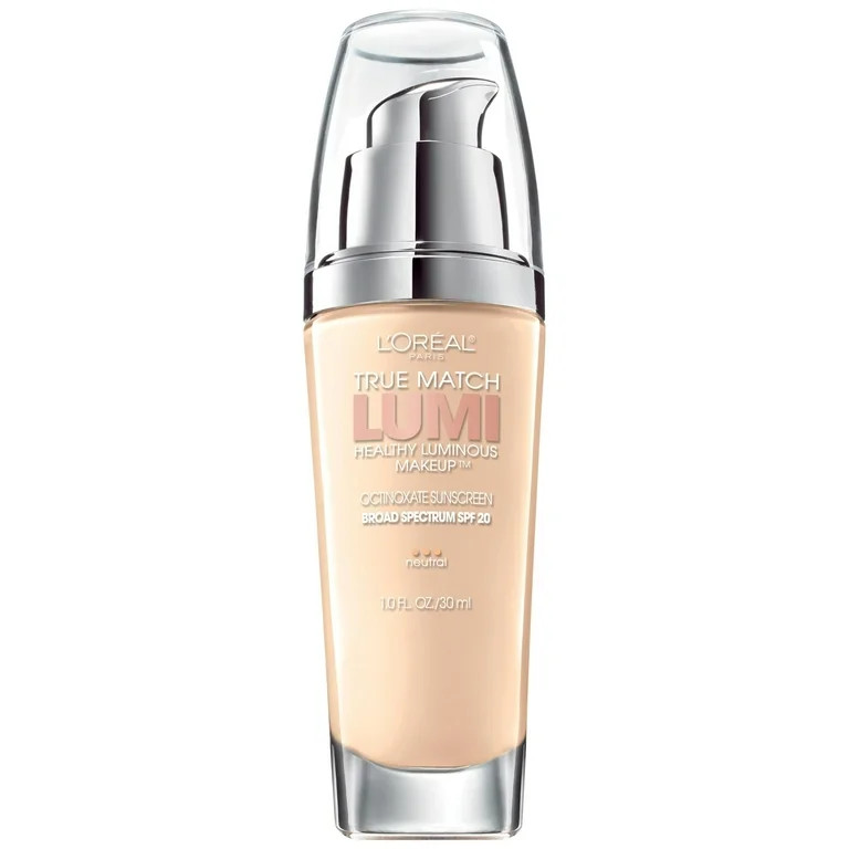 L'Oreal Paris True Match Lumi Healthy Luminous Liquid Foundation, spf 19, 1 fl oz | Walmart (US)