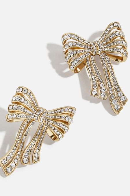 The prettiest holiday earrings. Bow earrings. Adorable holiday gift. 

#LTKHolidaySale #LTKGiftGuide #LTKSeasonal
