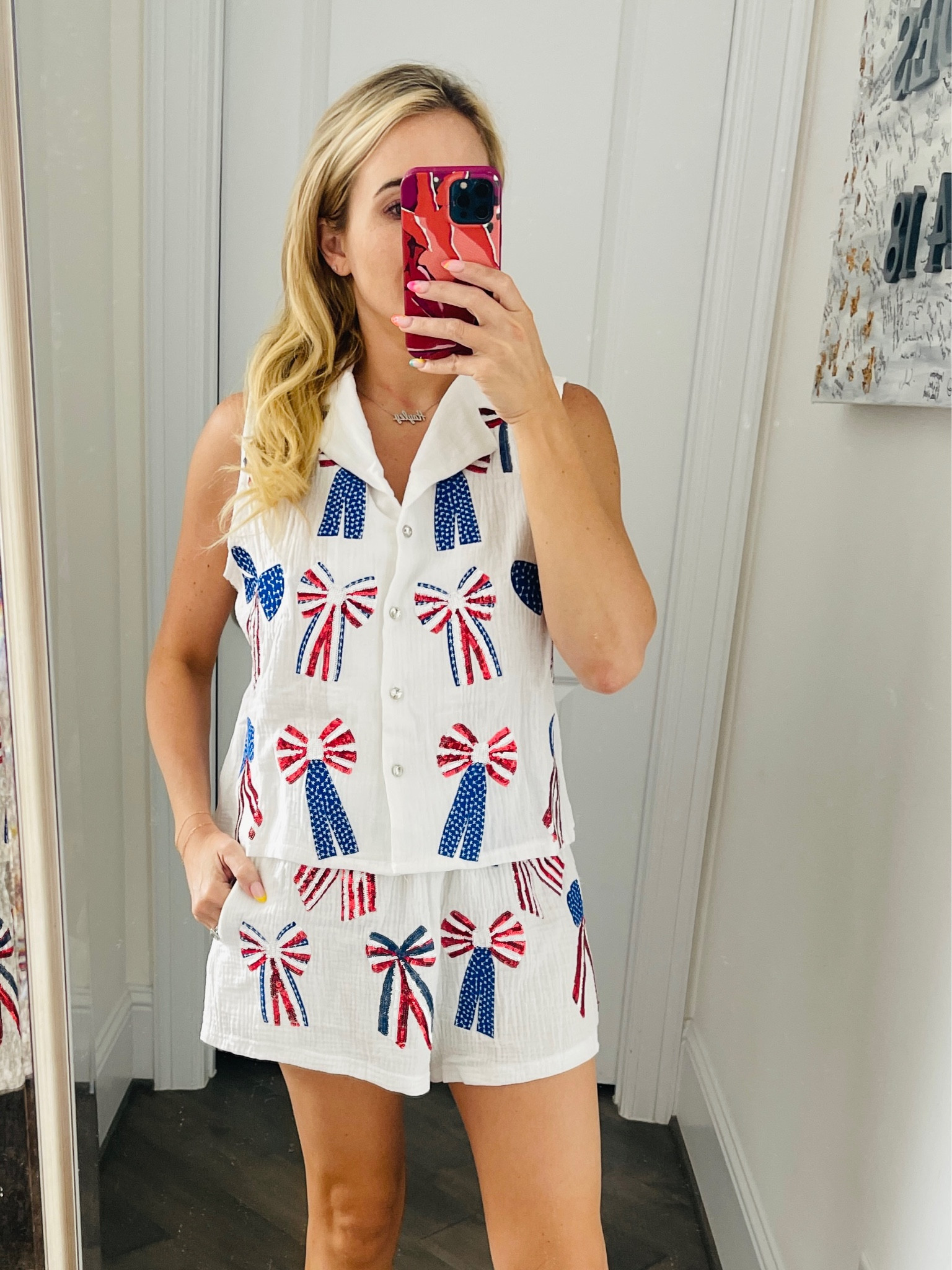 Need a last minute 4th of July Outfit? @queenofsparkles has you covered! They have some of the cutest patriotic clothes! You can order now in time for the 4th! Linking some of my faves including this adorable set that can be worn as a cover up or outfit! 


 #july4th #4thofjuly #summer2024 #america #patriotic #queenofliberty #redwhiteandblue

#LTKTravel #LTKSwim #LTKSeasonal