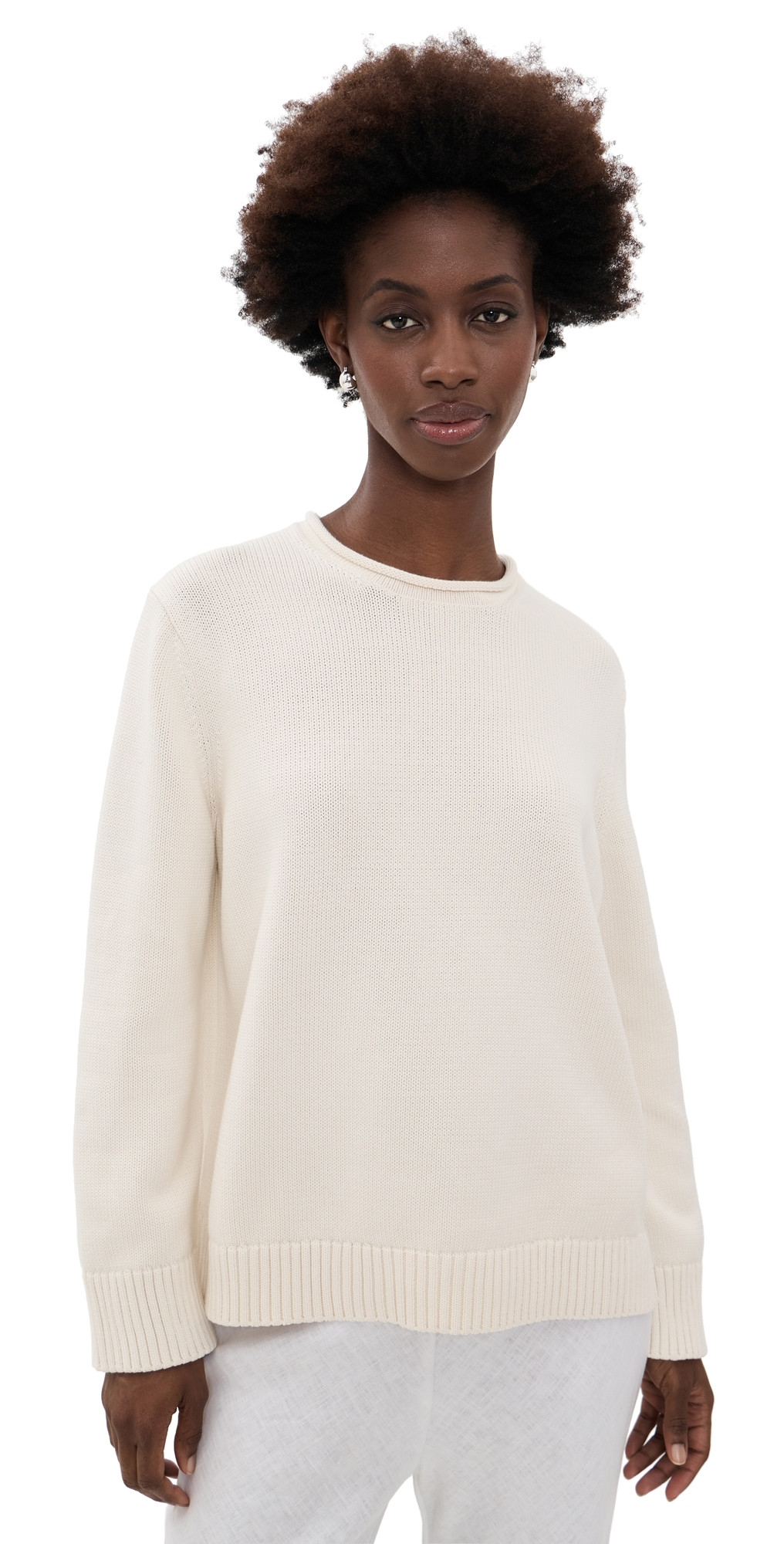 Jenni Kayne Loma Pullover Ivory XS | Shopbop