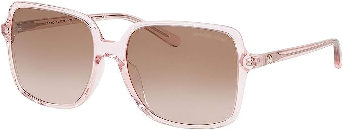 Michael Kors ISLE OF PALMS MK2098U Sunglasses 367813-56 -, Brown/Pink MK2098U-367813-56 | Amazon (US)