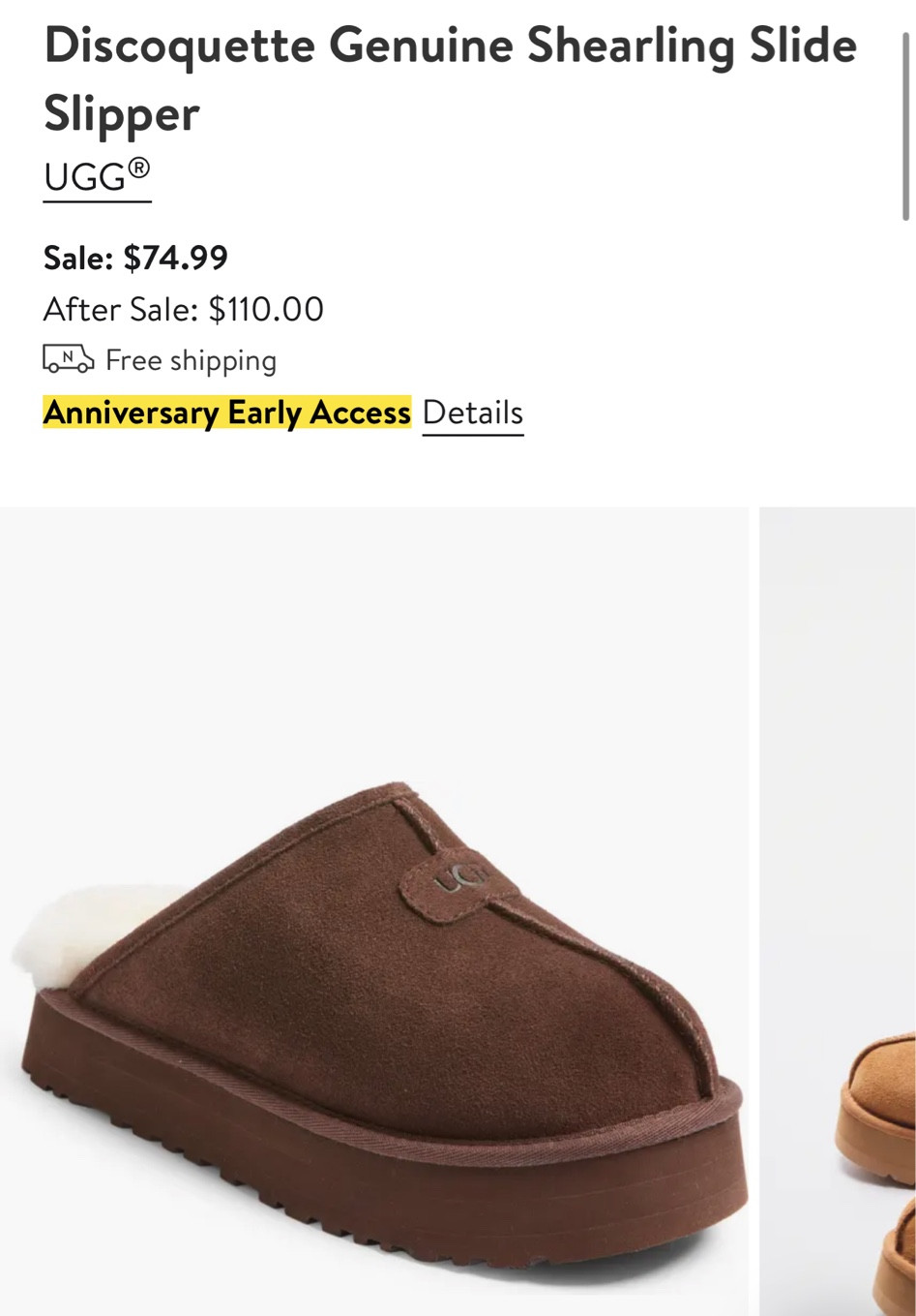 UGG slippers on sale 
NSALE
Nordstrom Anniversary Sale 

#LTKBacktoSchool #LTKsalealert #LTKxNSale