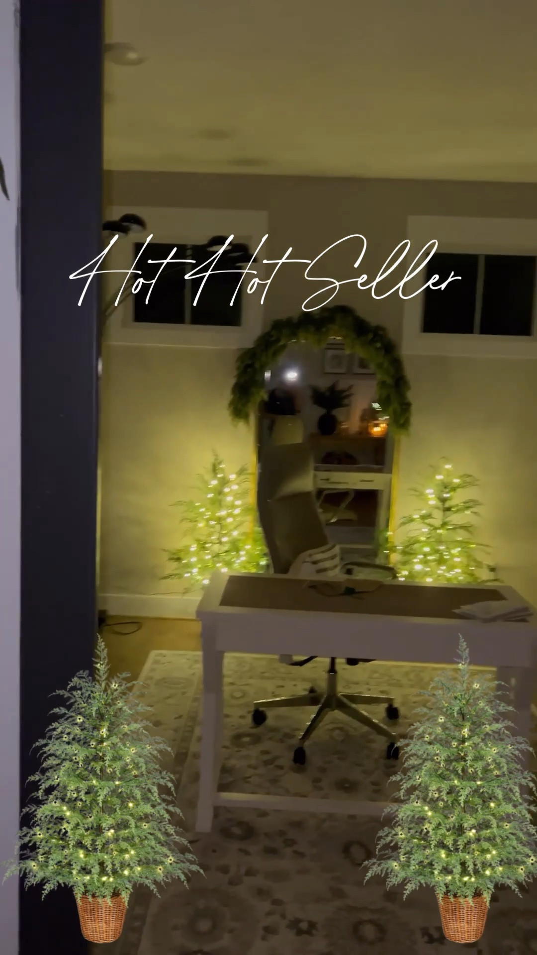 Can guarantee you these viral trees will sell out again 🎄

#LTKHome #LTKFindsUnder100 #LTKSeasonal