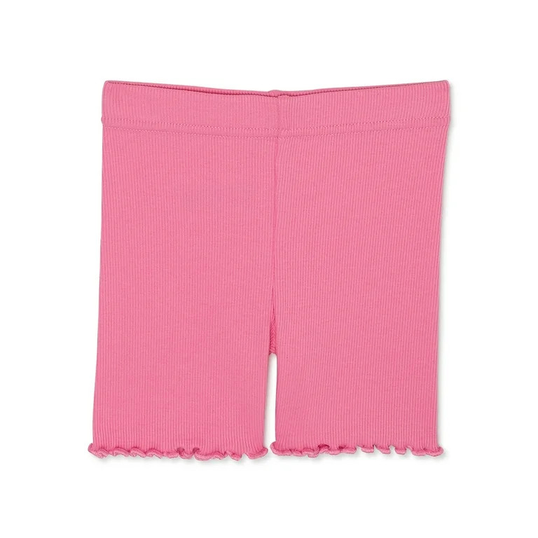 Garanimals Toddler Girl Solid Bike Short, Sizes 18M-5T | Walmart (US)